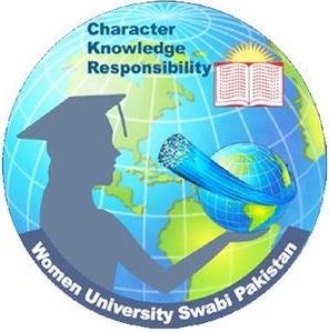 women university swabi logo